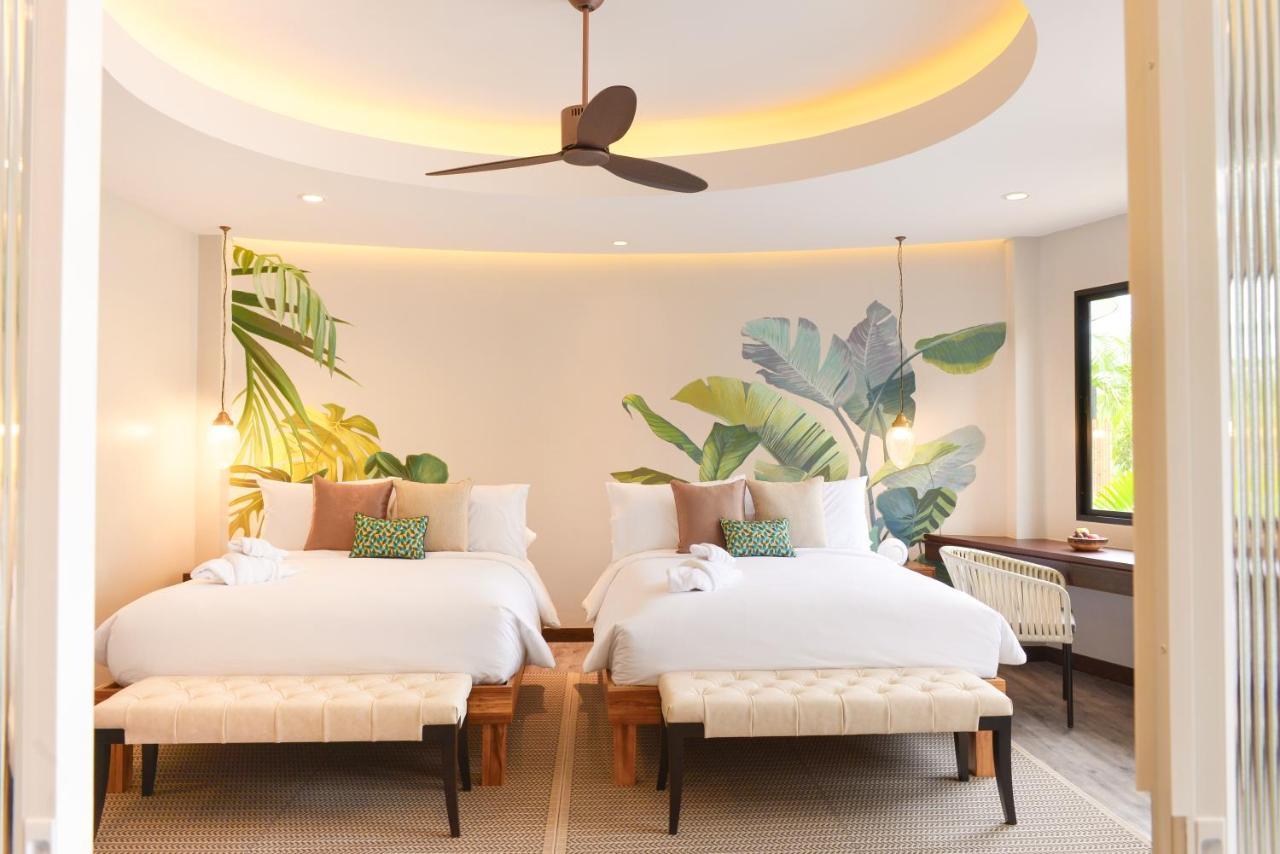 Tungtong Beach Villas Thap Sakae Exterior foto