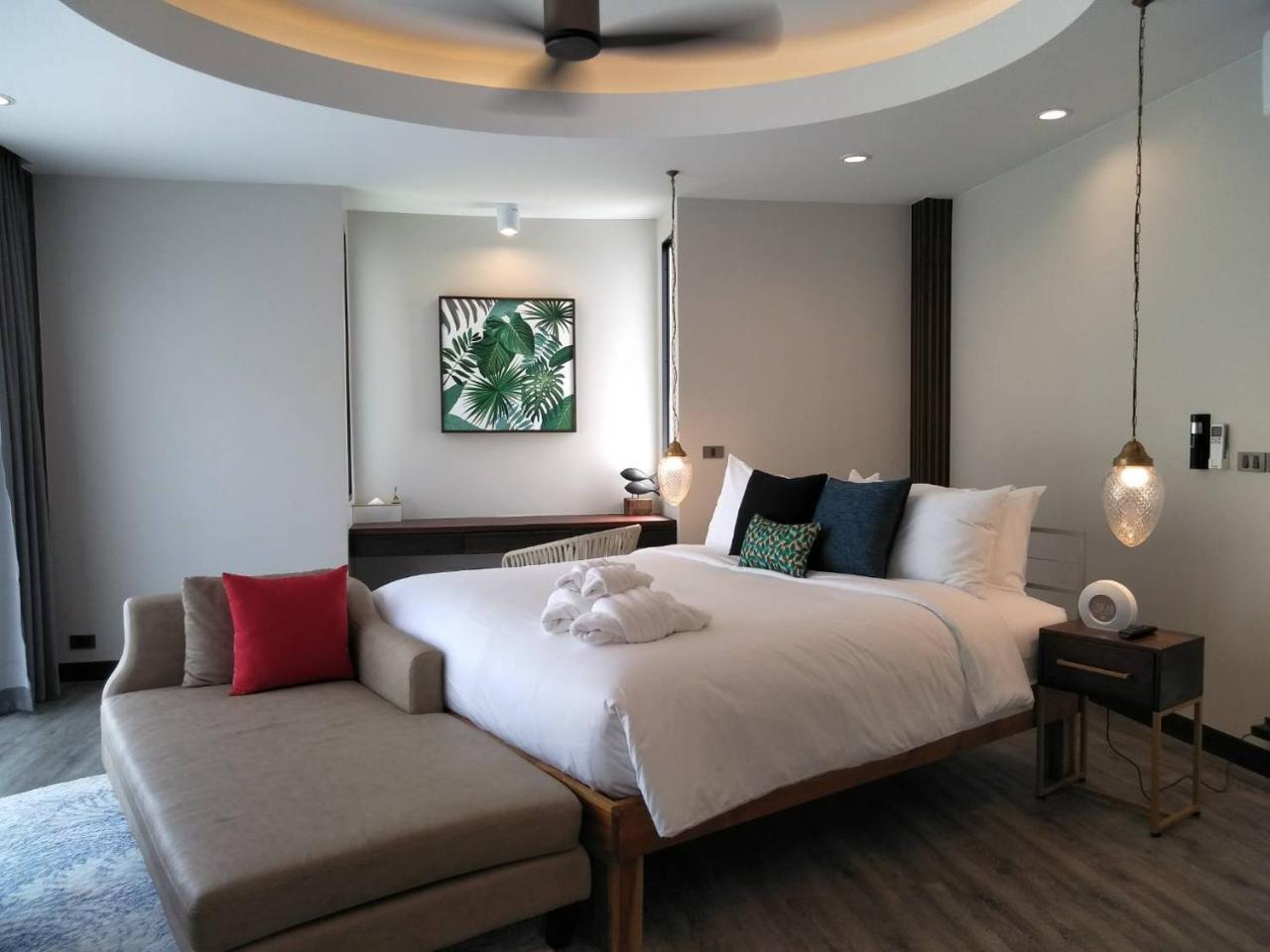 Tungtong Beach Villas Thap Sakae Exterior foto
